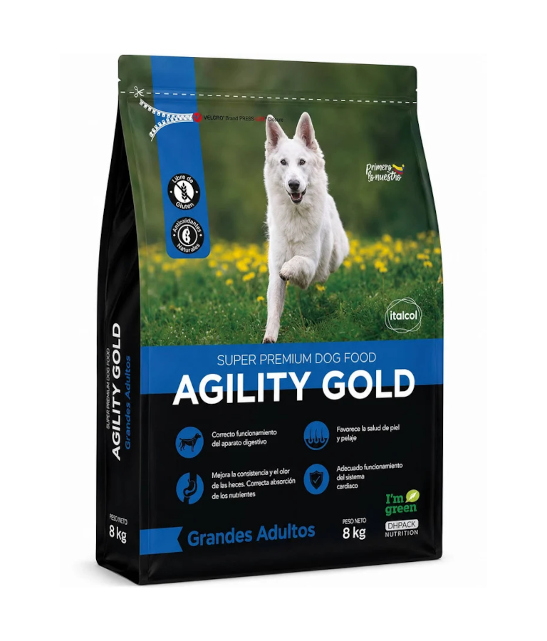 AGILITY GOLD GRANDES  ADULTOS (3 kg)