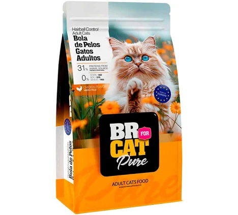 BR FOR CAT ADULTO BOLA DE PELO