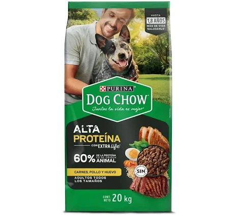 DOG CHOW ALTA PROTEINA (2 kg)