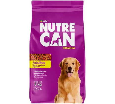 NUTRECAN ADULTO RAZA MEDIANA Y GRANDE (2 kg)