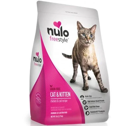 NULO CAT FS GRAIN FREE KITTEN & CAT POLLO Y BACALAO (5 lb)