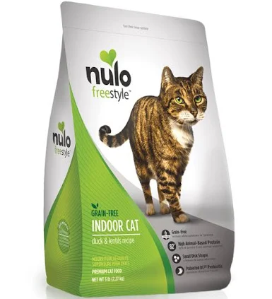 NULO CAT FS GRAIN FREE INDOOR CAT PATO (5 lb)