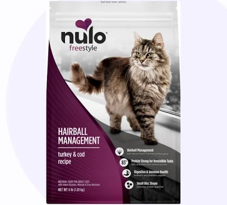 NULO CAT FS GRAIN FREE HAIRBALL MANAGEMENT PAVO Y BACALAO (5 lb)