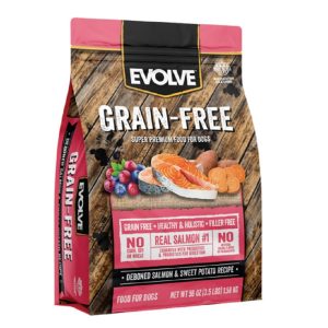 EVOLVE DOG GRAIN FREE SALMON (3.5 lb)