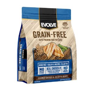 EVOLVE CAT GRAIN FREE  CHICKEN (3 lb)