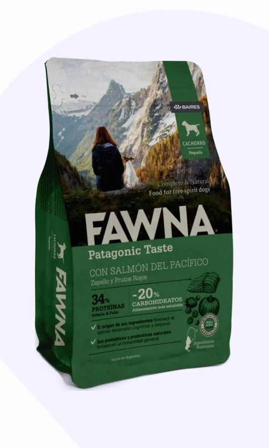 FAWNA SALMON PERROS CACHORROS RAZA PEQUEÑA