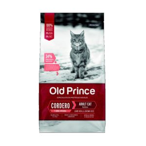 OLD PRINCE NOVEL GATOS CORDERO - ADULTOS (1 kg)